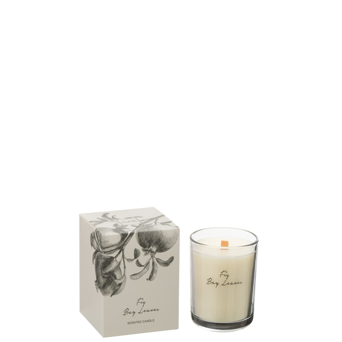 Bougie parfumée J-Line Figues Baies, design moderne et multicolore