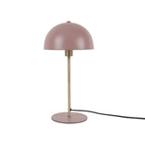 Lampe de table Bonnet de Leitmotiv, couleur rose, design rétro.