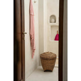 Le Panier de Rangement Colonial - Brun Naturel - L