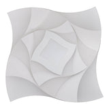 LED Plafond LAMBRE EFFET "LIORA" Ø 48 cm, avec de nombreuses fonctions, y compris la télécommande