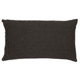 Coussin recyclé Maia Carbone 30 x 50