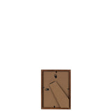 Cadre photo J-Line en bois marron foncé, vue de face