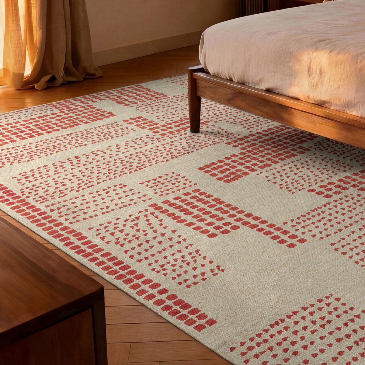 Tapis Eco - Grenadine - Tapis rouge