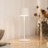 Lampe de table rechargeable blanche William
