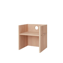 Chaise Arca en chêne naturel, design épuré pour enfants
