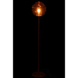 Lampadaire J-Line Bijenkorf allumé, ambiance lumineuse