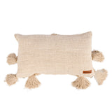 Housse de Coussin à Pompons The Nomad - Crème