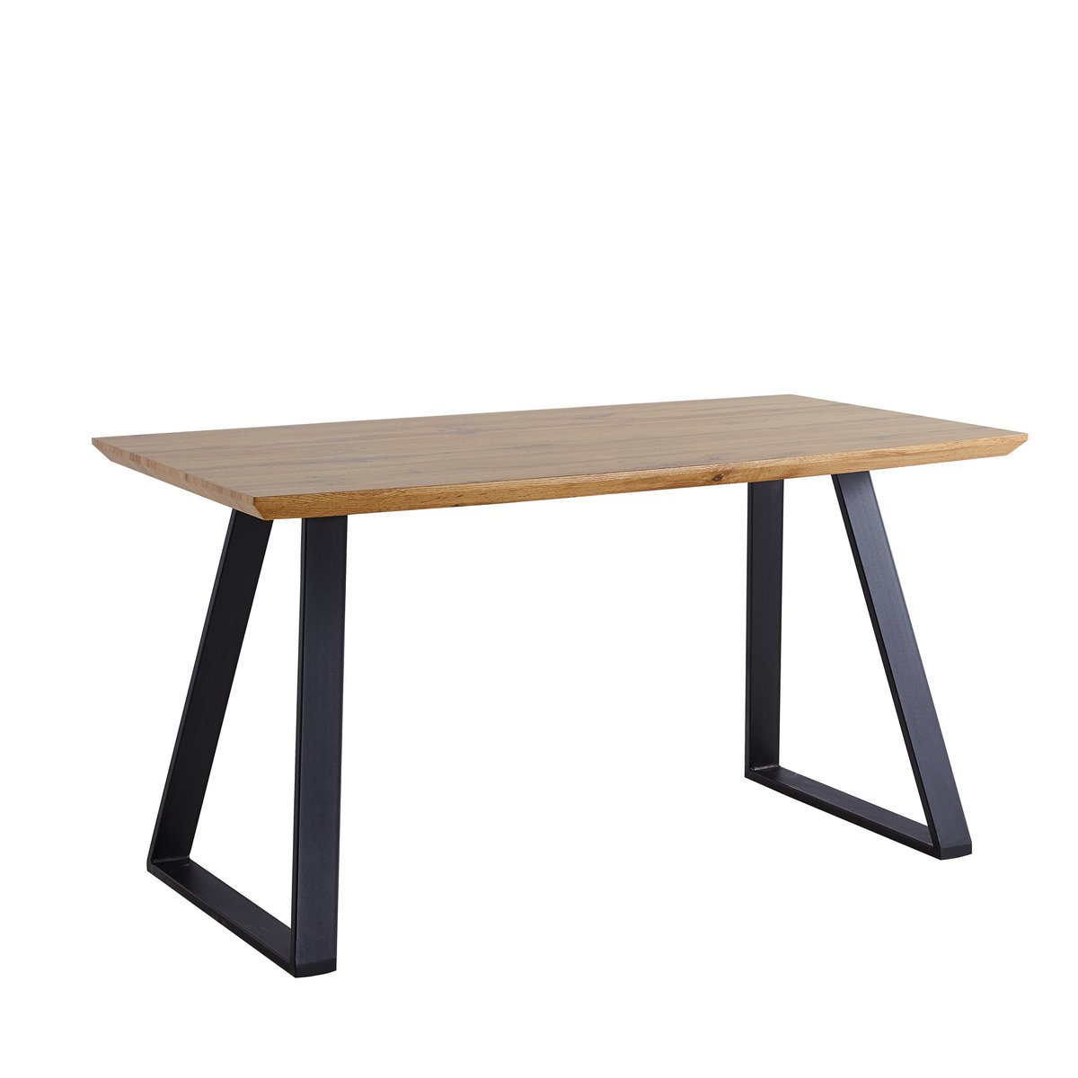 Vue rapprochée du tableau en MDF et métal