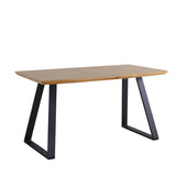 Vue rapprochée du tableau en MDF et métal