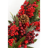 Guirlande de Noël Randell Rouge