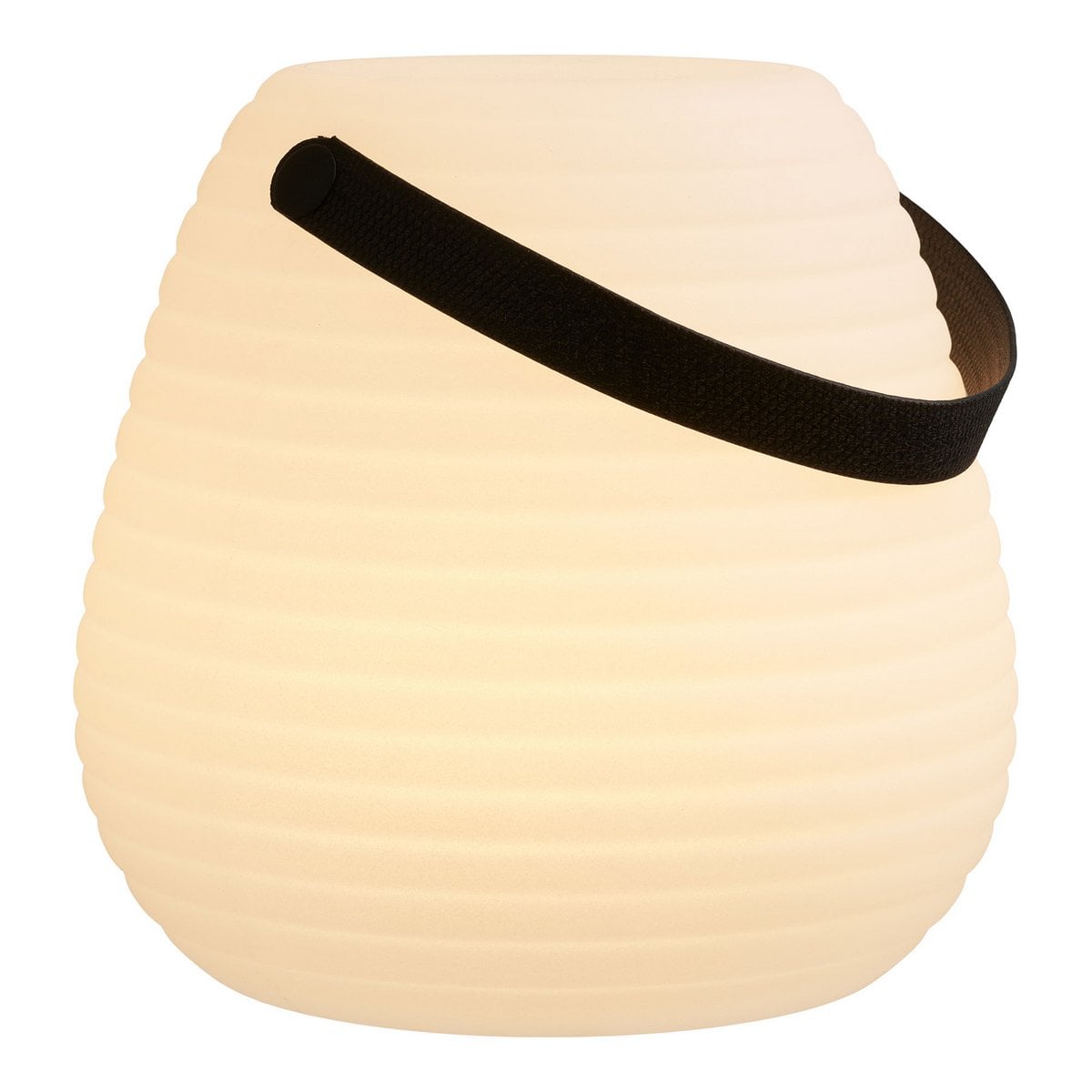 Lampe LED Derry posée sur une étagère