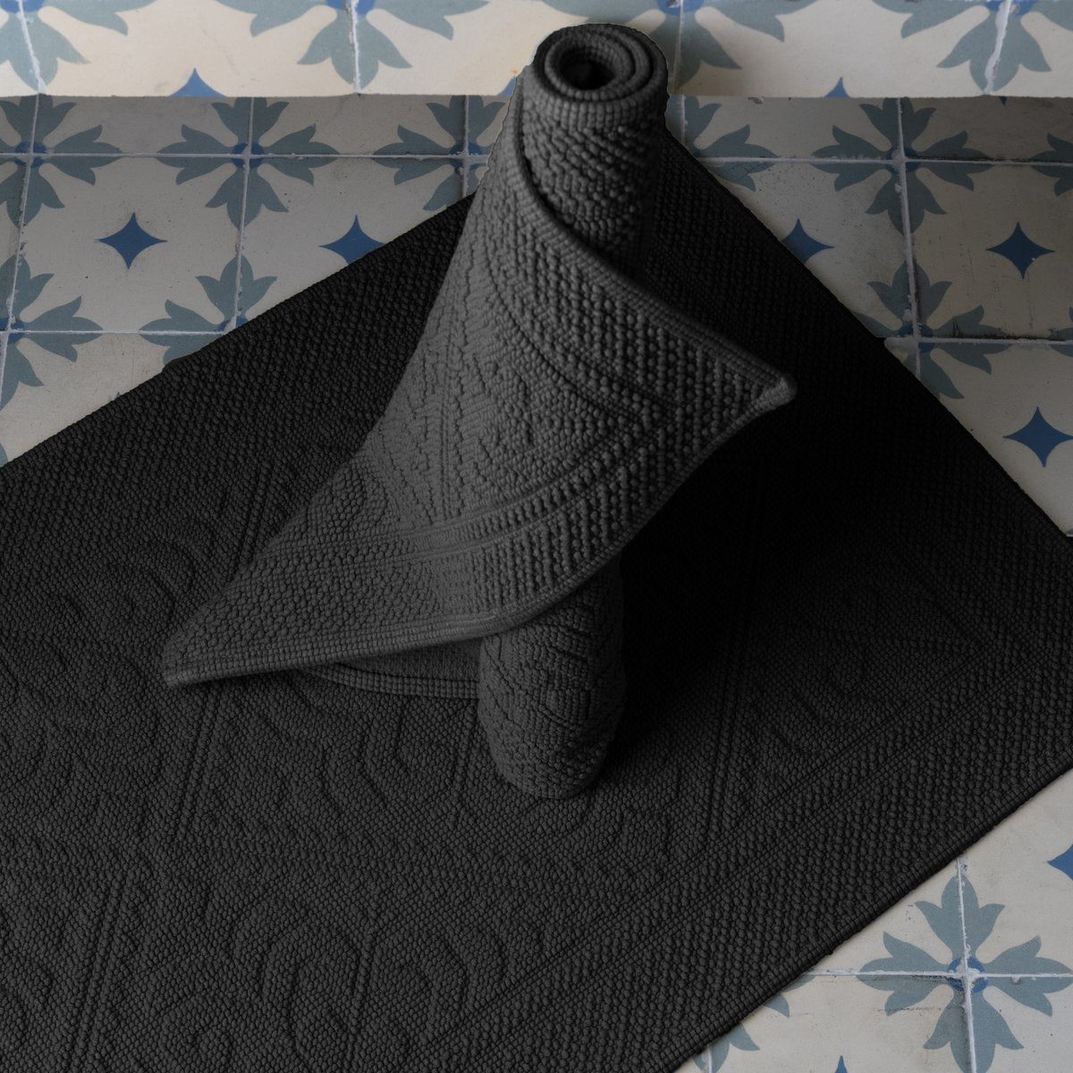 Tapis Enzo carbone