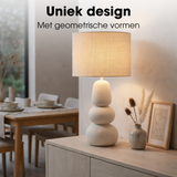 Lampe de table Menko Crème