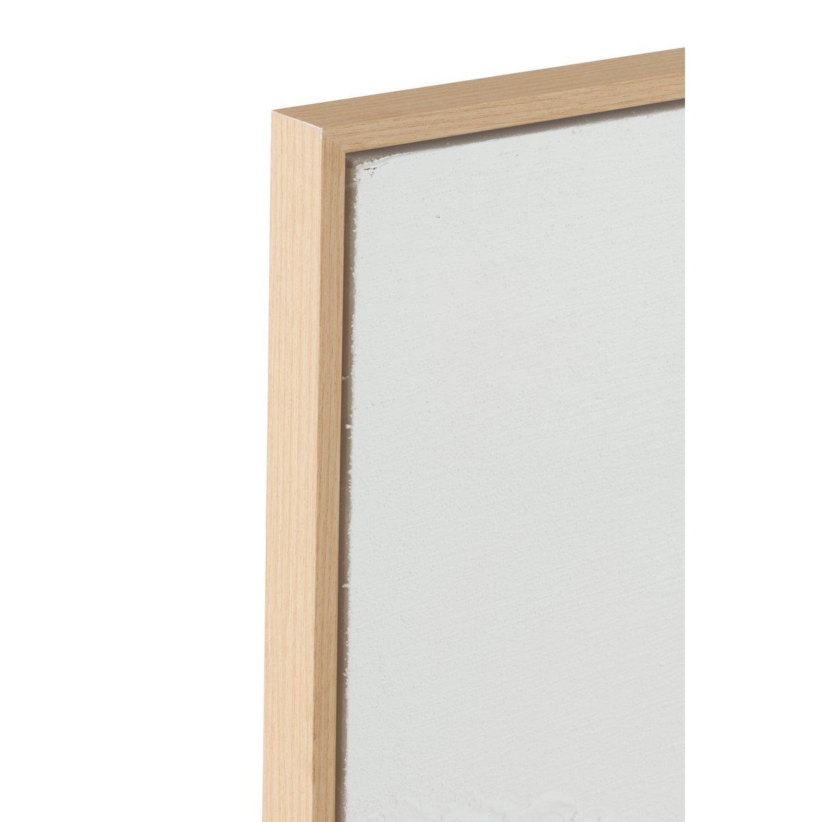 Tableau Lauwra en toile blanche - vue frontale