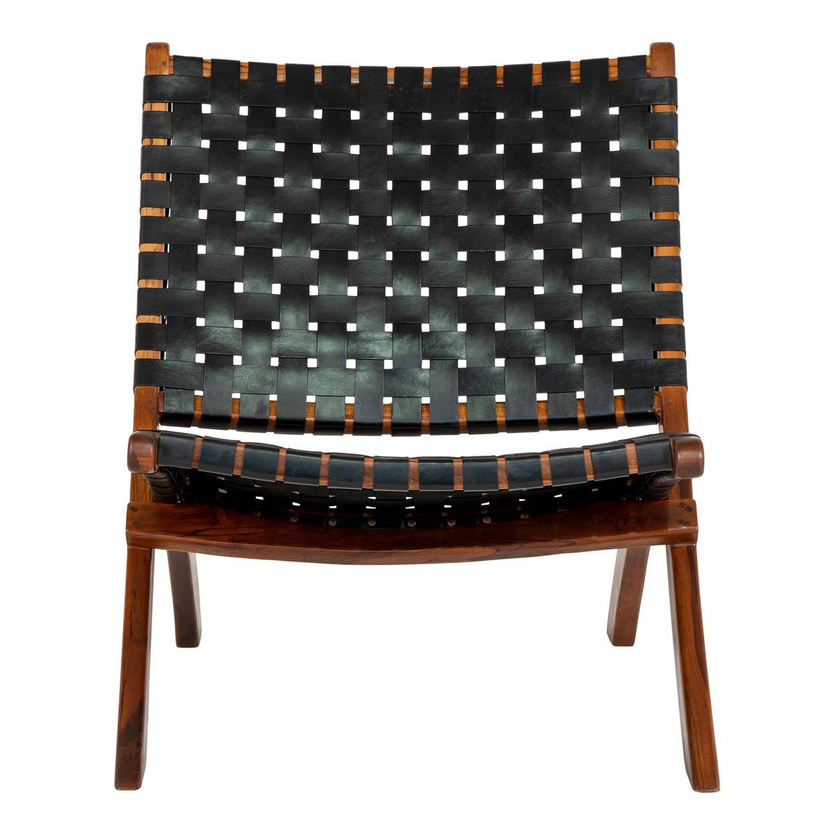 Chaise Pliante Perugia, cadre en bois de teck naturel