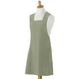 Tablier de cuisine japonais recyclé Haru Matcha 78 x 100