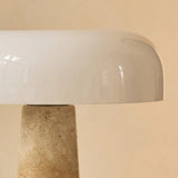 Lampe en travertin Emily