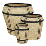 Ensemble de paniers de rangement Marron clair