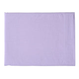 Drap plat Céleste Lilas 260x310 en coton biologique, doux et léger
