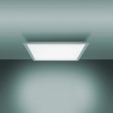 Lampe de plafond LED fonctionnelle métal blanc