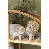 Figurine lion J-Line, vue latérale montrant les dimensions