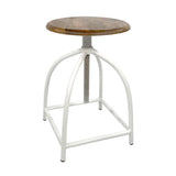 Tabouret de tabouret de rhin tabouret pivotant chaise pivotante réglable réglable les gestes en métal durable en bois massif liverpool