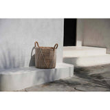 Le panier de macrame cousu droit - M