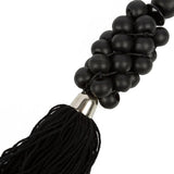Porte-clés Les Perles en Bois - Noir