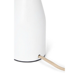 Lampe de table en métal blanc Jape