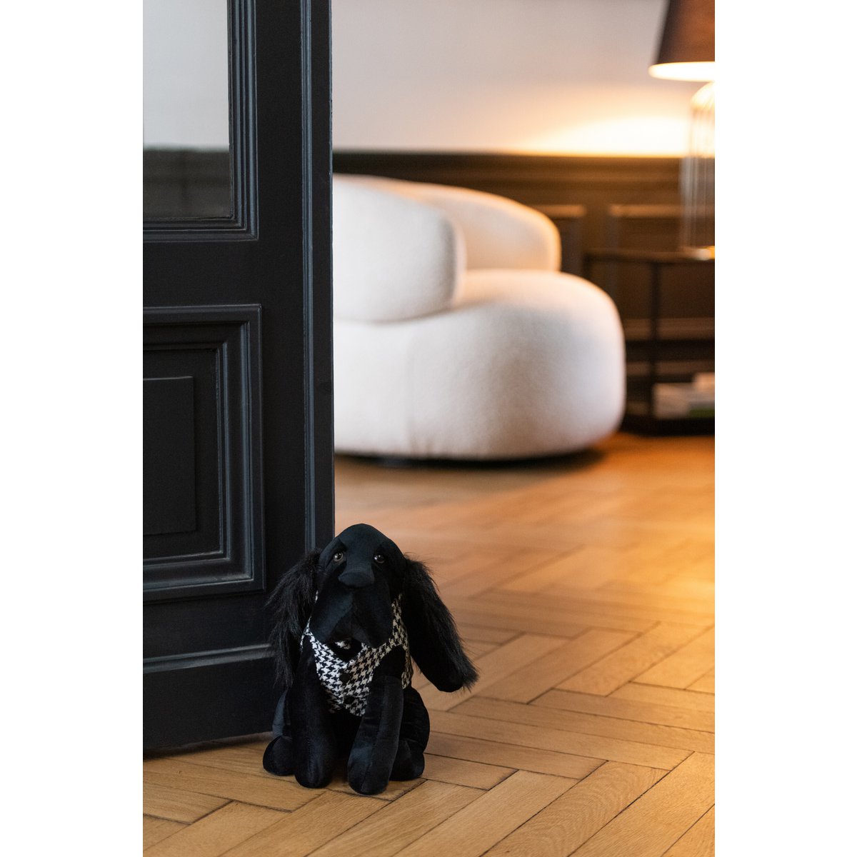 Arrêt de porte Chien Pied-De-Poule J-Line - vue latérale