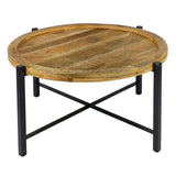 Table basse Ø75 cm table d'appoint de salon table de salon rond