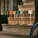 Lampe de table rechargeable vert pin William