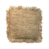 La Housse de Coussin Raphia Carrée - Naturel - 60x60