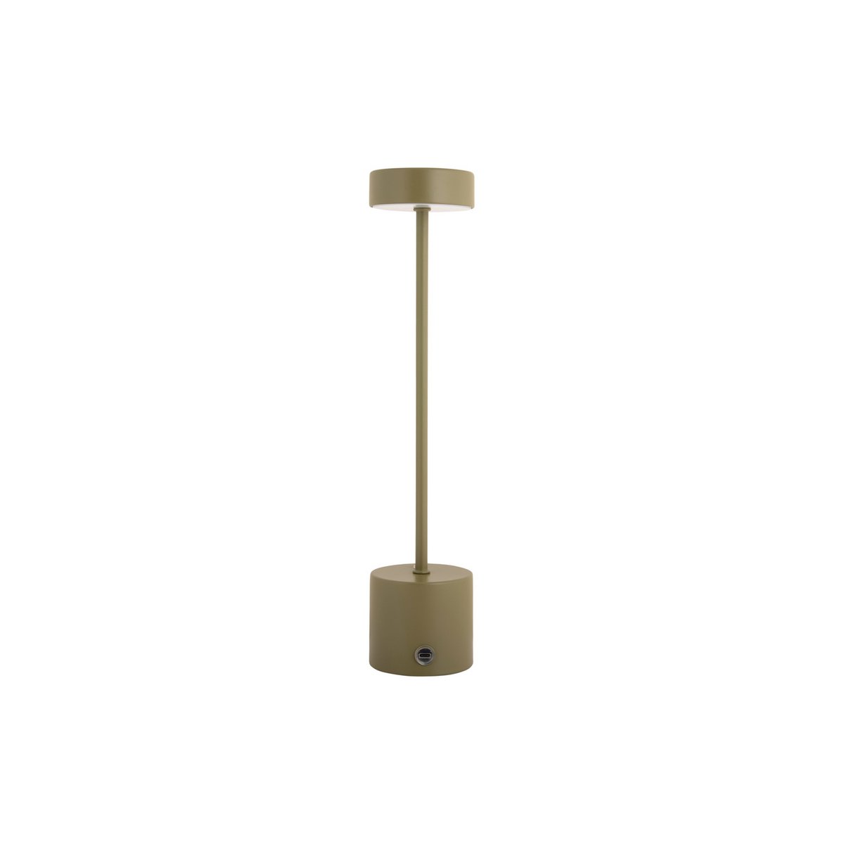Détail de la commande tactile de la lampe Ganar LED