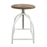 Tabouret pivotant ensemble de 2 pièces tabouret de bar tabouret chaise pivotante réglable en hauteur Liverpool bois métal cadre