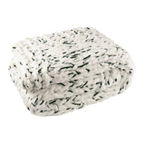Détail de la texture de la couverture polaire J-Line, coton doux et confortable
