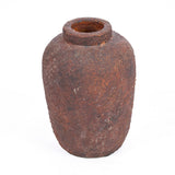 Vase Clay Echo avec des tiges séchées