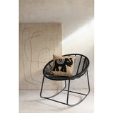 Coussin Elephant J-Line, dimensions 45x45 cm, décor élégant