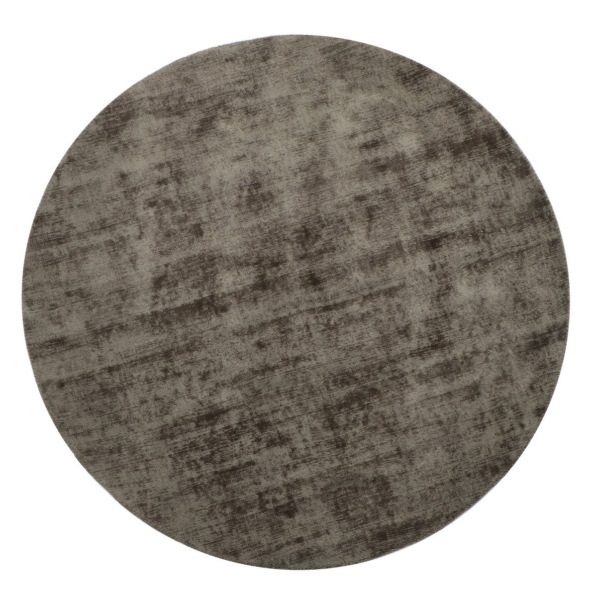 Tapis Rond Gris J-Line dans un salon moderne, ambiance élégante