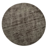 Tapis Rond Gris J-Line dans un salon moderne, ambiance élégante