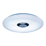 Plafond LED "Nashville" Ø 40cm, de nombreuses fonctions, en métal et en plastique, blanc, avec des LED intégrées, un éclairage pour le salon, le couloir ou le bureau