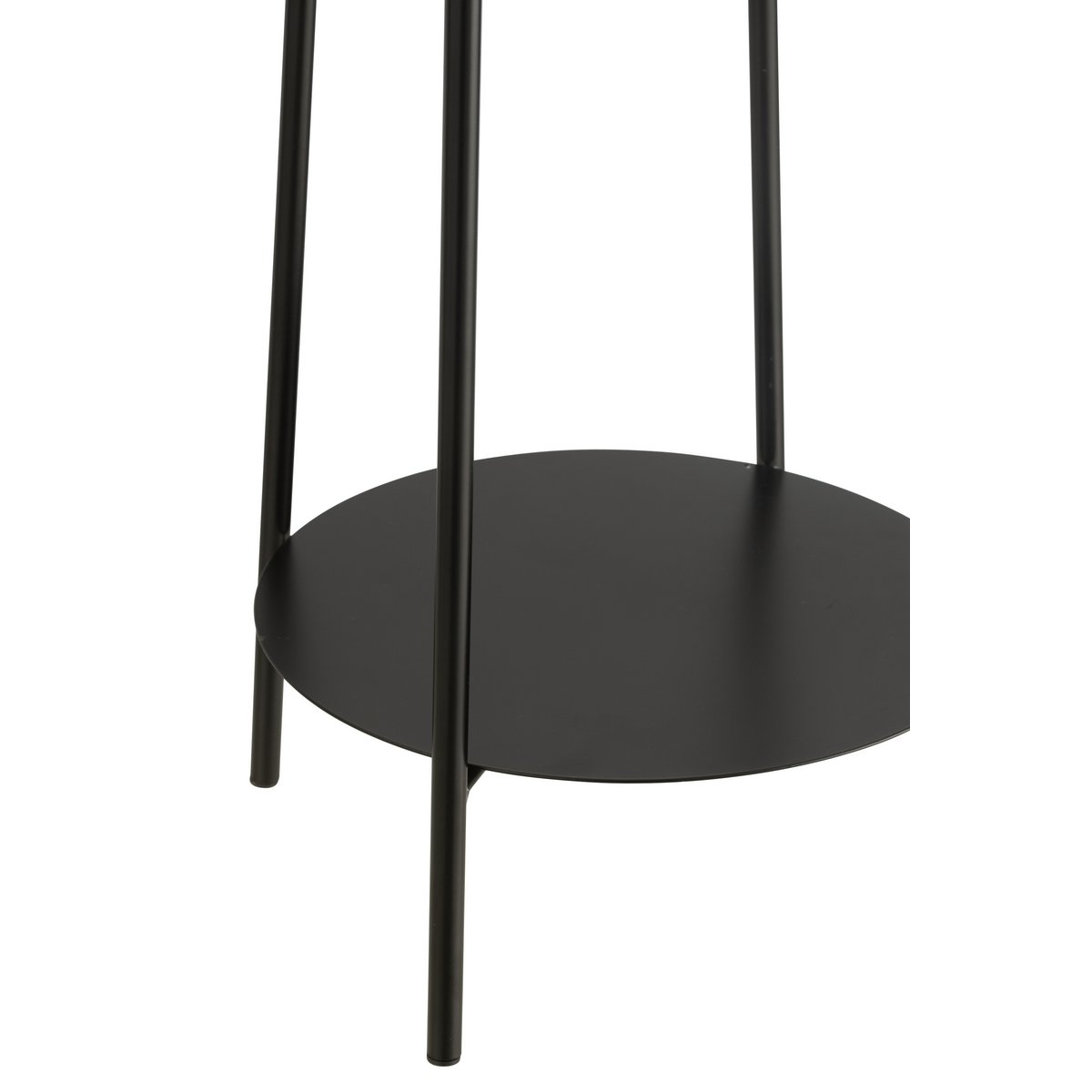 Vue rapprochée de la finition noire de la Jardinière J-Line