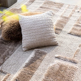 Tapis recyclé Louka Noisette 160 x 230 x 2