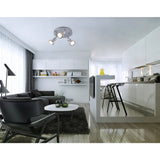3er LED Wand- und Deckenspot "Motril"