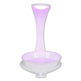 LED PLANT Tablet Light 24 cm de haut, en métal et en plastique en blanc, avec LED intégrée