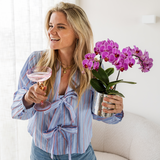 Lot de 2 orchidées Phalaenopsis en pot 9 cm