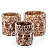 Panier à plantes | Panier de Rangement MUKO en Fibre de Bananier (3 tailles)