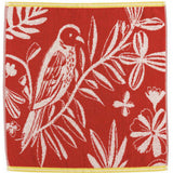 Essuie-mains Flavi Rouge 50 x 50