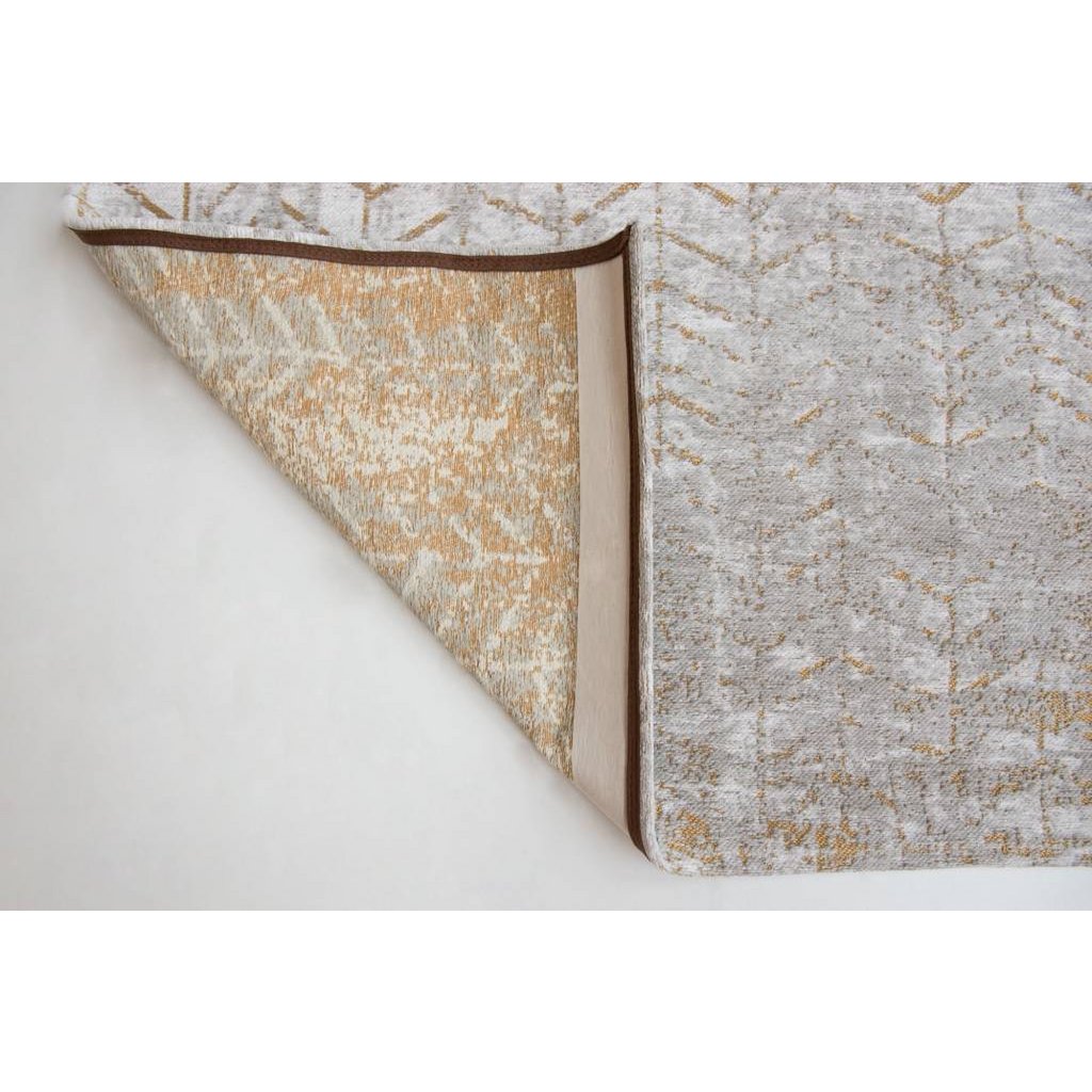Tapis Eco Central Yellow dans une ambiance cosy