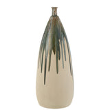 Vase J-Line Paint dans un salon boho, décoration élégante